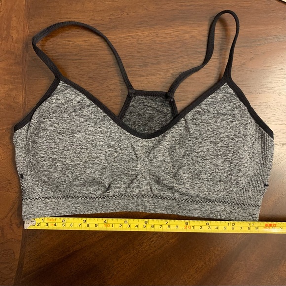 Comfy Medium Salt and Pepper Sports Bra - Picture 2 of 5